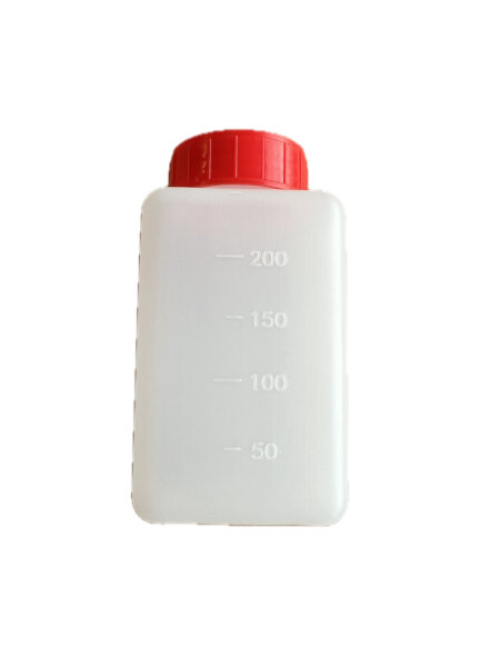 Catch-Tank-Flaschen groß/quadratisch  m. Deckel (250 mll)